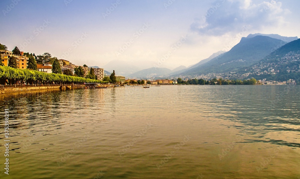  Luganersee Schweiz , Lake Lugano, Switzerland