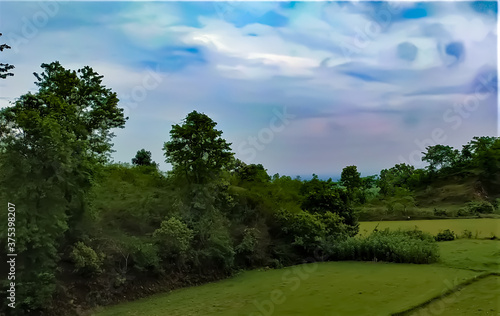 a beautiful nature with cloud © VishnuKumar