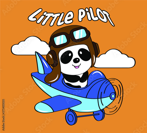 PANDA EN AVIONETA