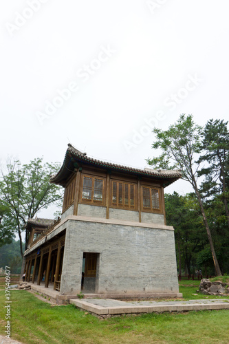loft building in a Chinese ancient garden © zhang yongxin