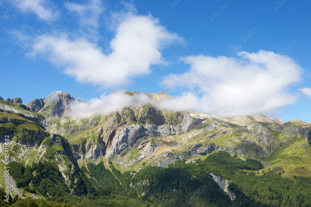 Landscape in the Pyrenees