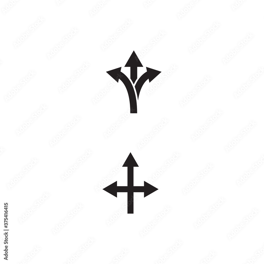 Way vector icon illustration design template Way vector icon illustration design template