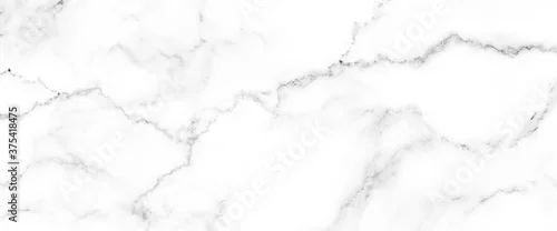 Panel kuchenny z motywem White marble background texture natural stone pattern abstract for design art work. Marble with high resolution