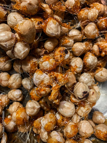 Caramelised hazelnuts 