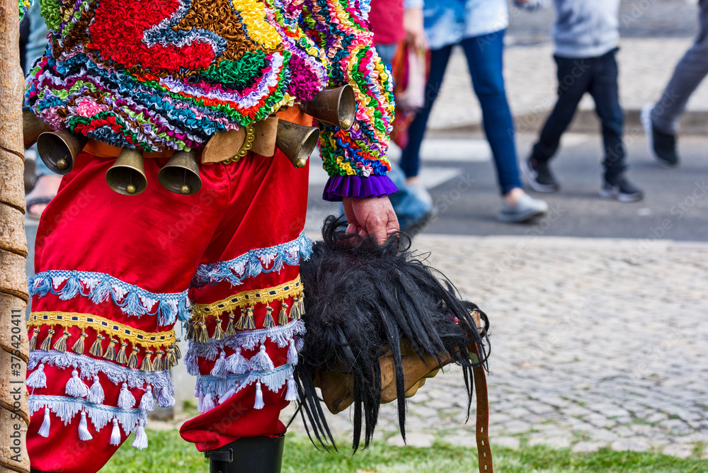 Obraz premium Festival of the Iberian Mask in Lisbon, Portugal