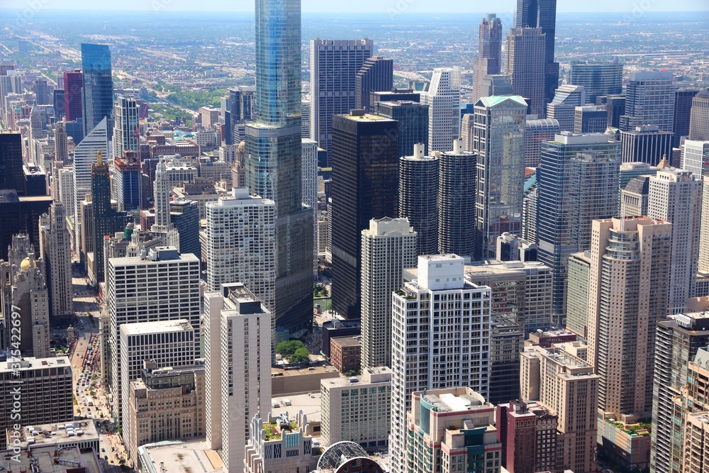 Chicago Loop skyline