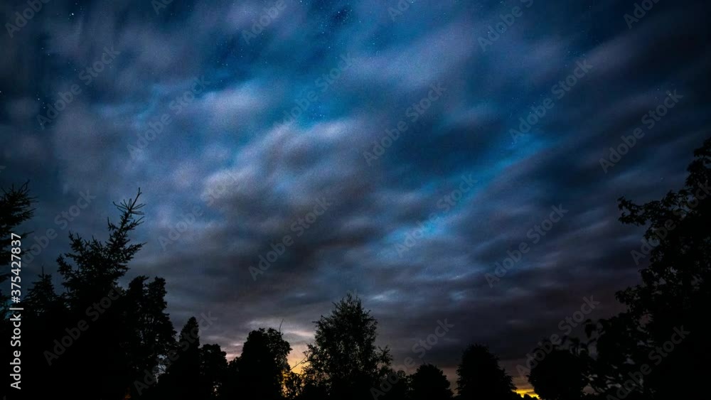 Timelapse of stars and milkyway over the trees at night. Beautiful timelapse of milkyway. Starfall. Timelapse of stars and milkyway over the trees at night. Beautiful timelapse of milkyway. Starfall.