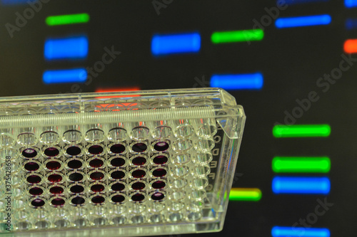 Quadro em tela DNA testing.