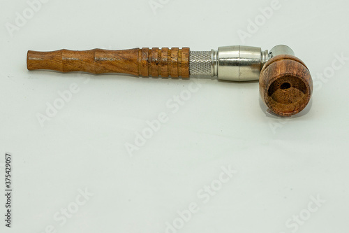 wooden smoke pipe