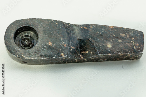 Stone smoke hand pipe