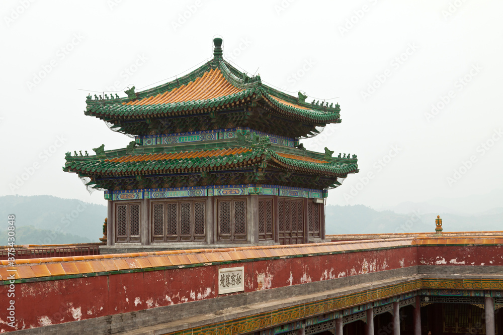 Tibetan Architecture in Putuo Temple of cases, Chengde, Mountain Resort, north china Tibetan Architecture in Putuo Temple of cases, Chengde, Mountain Resort, north china