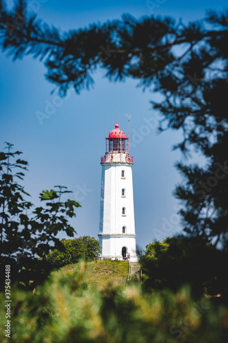 lighthouse on the coast of rügen