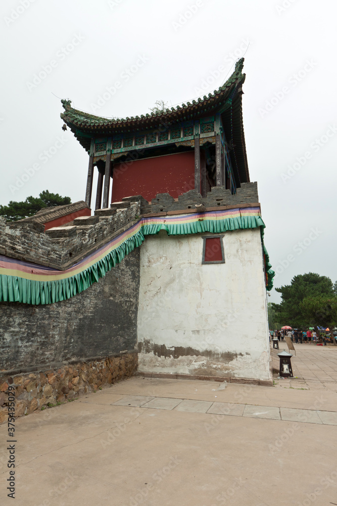 Tibetan Architecture in Putuo Temple of cases, Chengde, Mountain Resort, north china Tibetan Architecture in Putuo Temple of cases, Chengde, Mountain Resort, north china