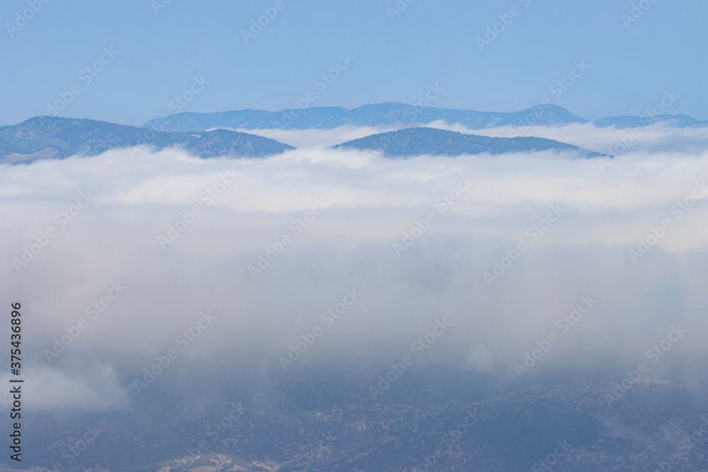 Fog on Grouse Mountain