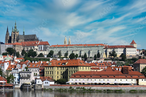 Canvas Print Prague Castle downtown cityscape Czech republic
