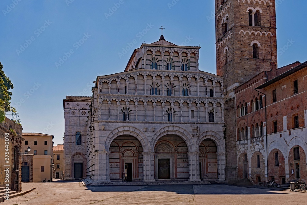 Duomo di San Martino in Lucca in der Toskana in Italien 