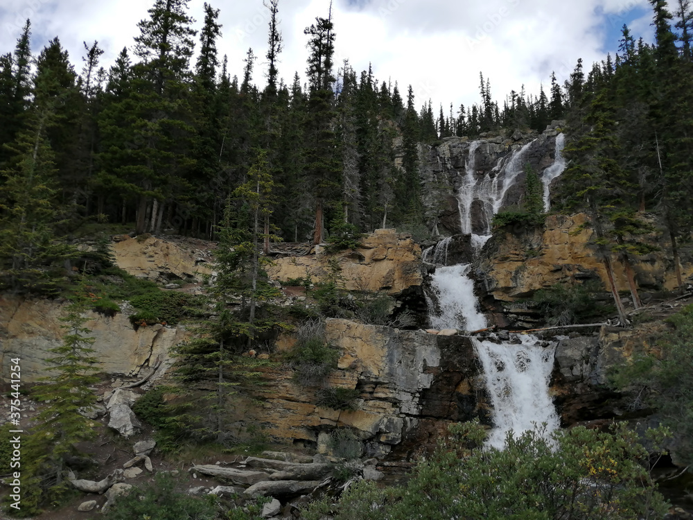 Tangle Falls on a Cloudy Day Tangle Falls on a Cloudy Day