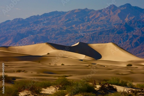 mountain landscape in death valley national park