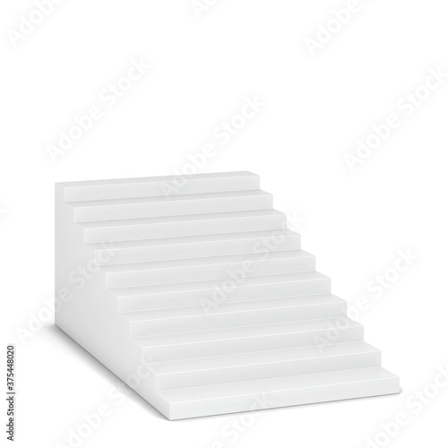 Blank stairs
