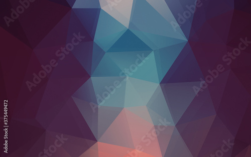Polygon watercolour background