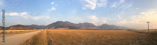 Dirt road in Montana