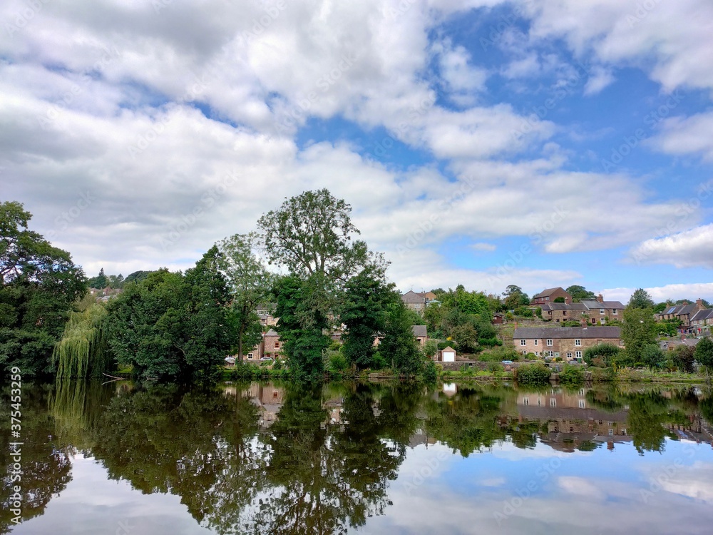 Fototapeta premium lake in the park