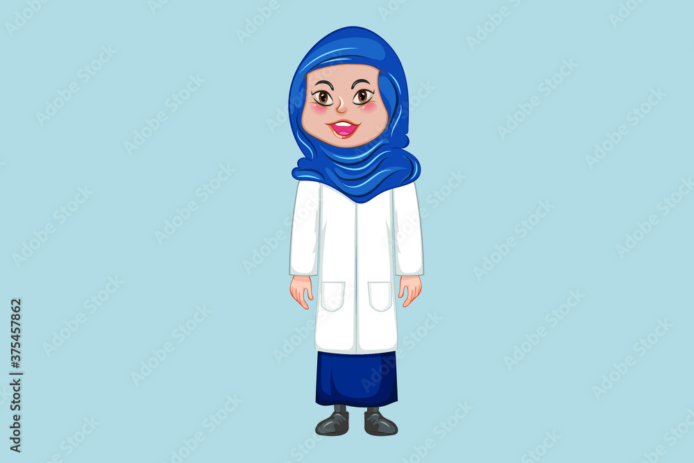 arabian doctor woman