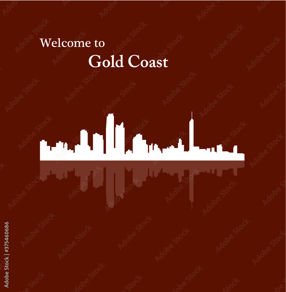 Fototapeta premium Gold Coast, Queensland, Australia