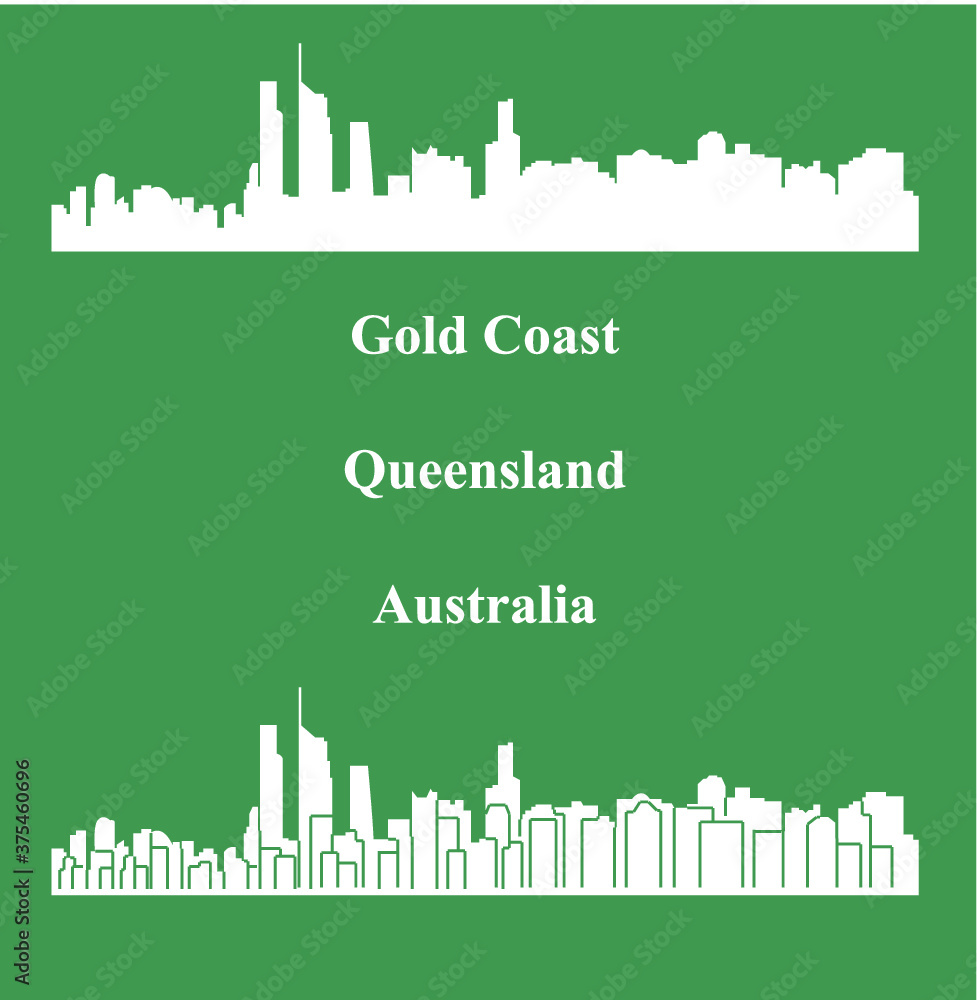 Fototapeta premium Gold Coast, Queensland, Australia