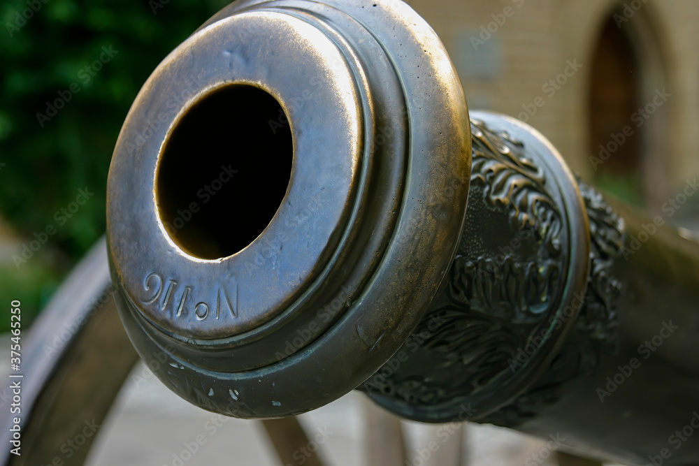 Muzzle of a cannon, Hohenzollern Castle, Germany