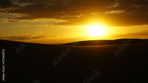 sunset in the desert © Jana