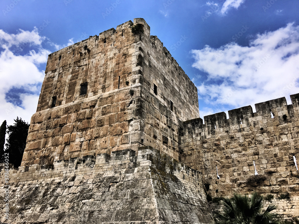 A view of the Jerusalem Walls