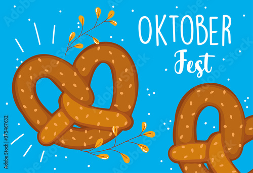 oktoberfest festival, pretzels food traditional, celebration germany