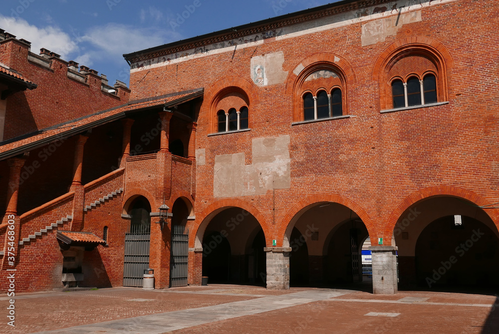 Broletto Palace in Novara