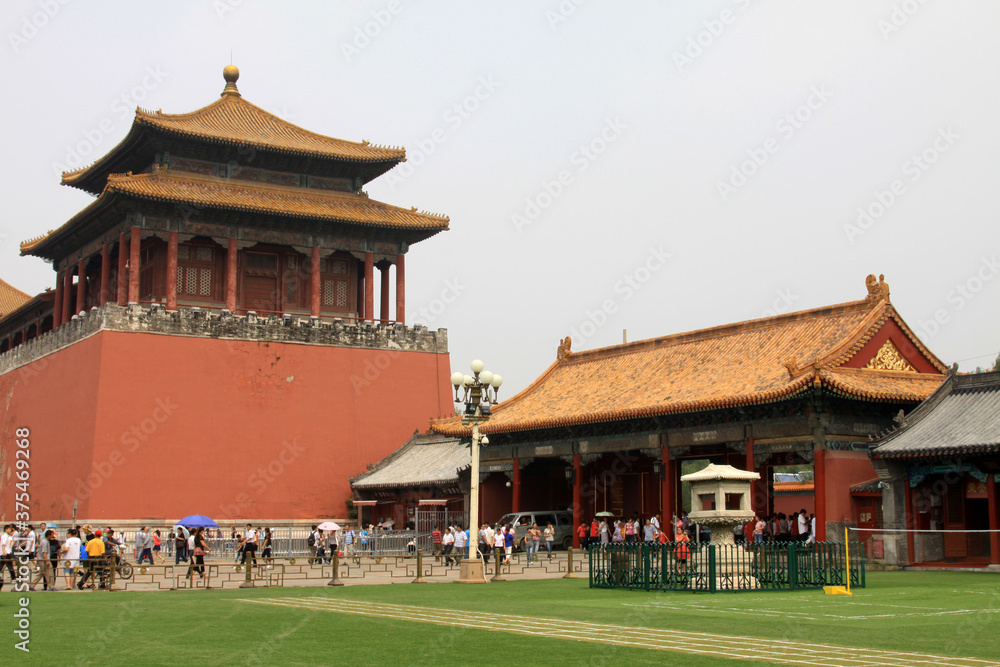 Obraz premium traditional architectural landscape in the Imperial Palace