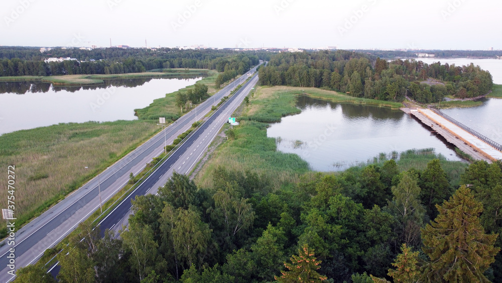 Turku road from Espoo to Helsinki
