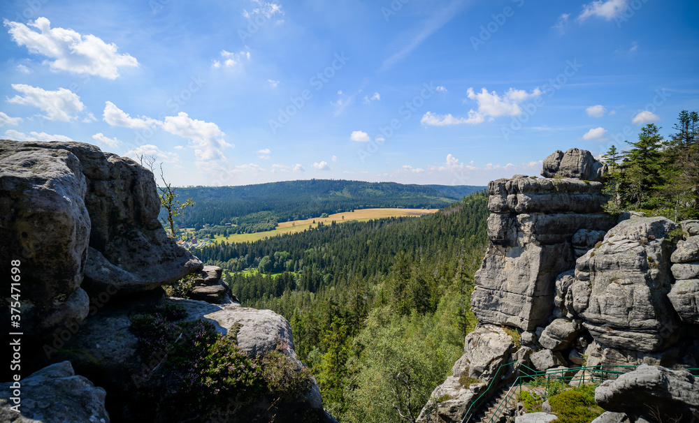 table mountain, szczeliniec, Große Heuscheuer table mountain, szczeliniec, Große Heuscheuer