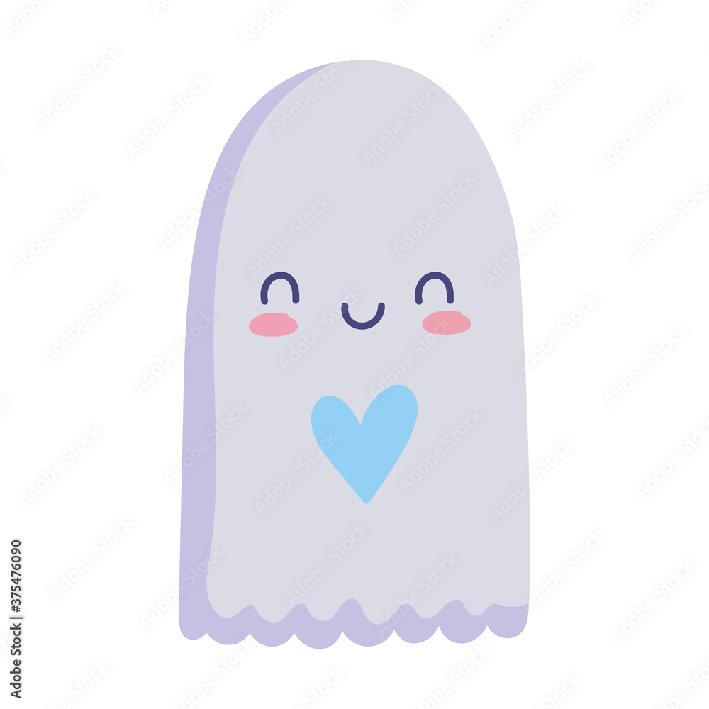 happy halloween, ghost blue heart adorable, trick or treat celebration happy halloween, ghost blue heart adorable, trick or treat celebration