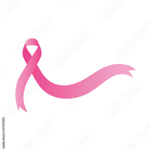 breast cancer awareness month, pink ribbon motivation vector
