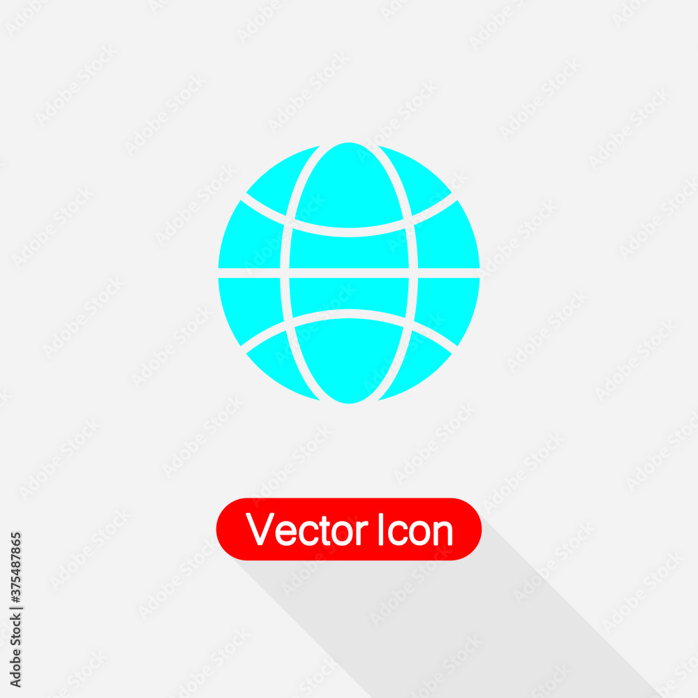 Globe Icon Vector Illustration Eps10 Globe Icon Vector Illustration Eps10