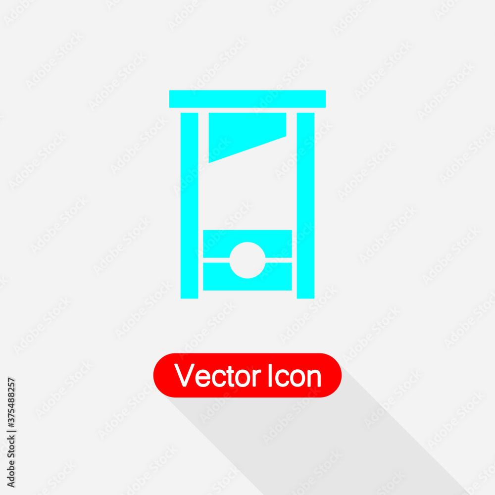 Guillotine Icon Vector Illustration Eps10 Guillotine Icon Vector Illustration Eps10