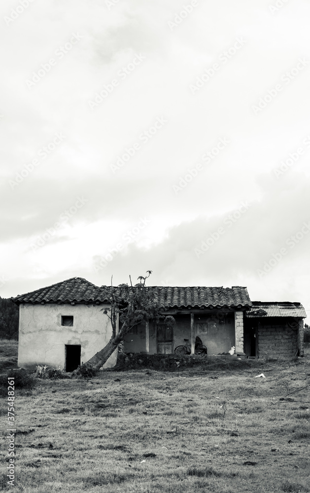 old wooden house