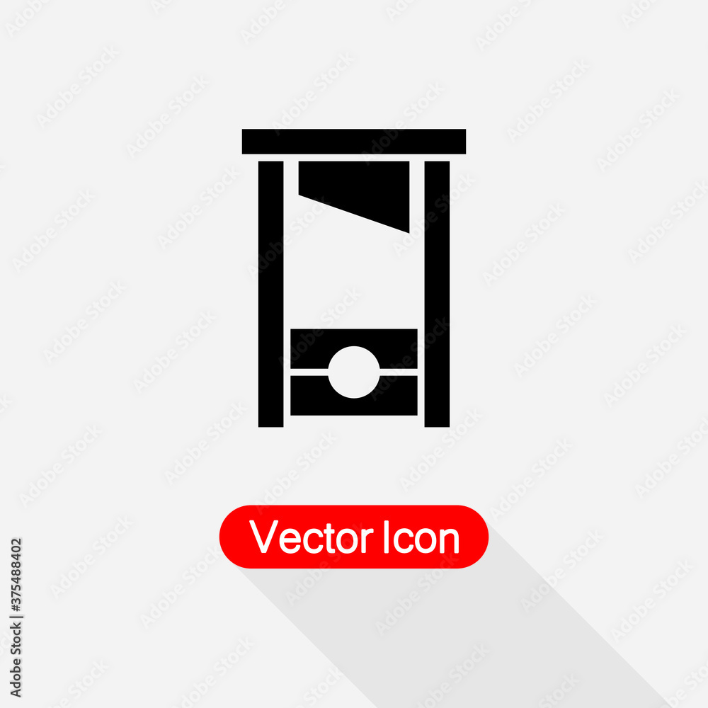 Guillotine Icon Vector Illustration Eps10 Guillotine Icon Vector Illustration Eps10