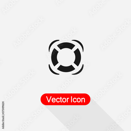Lifebuoys Icon Vector Illustration Eps10