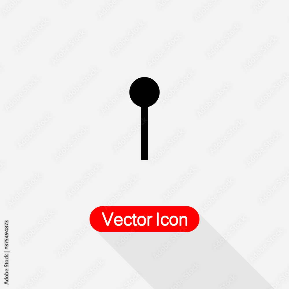 Pin Icon Vector Illustration Eps10 Pin Icon Vector Illustration Eps10