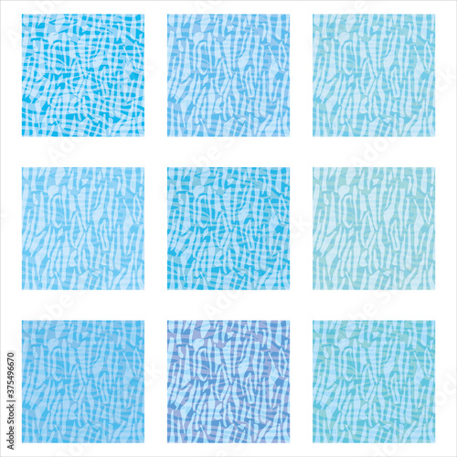 seamless swatch vector water pattern
