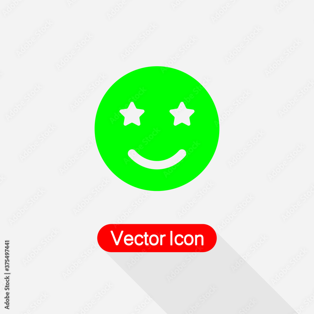 Obraz premium Smile Icon Vector Illustration Eps10
