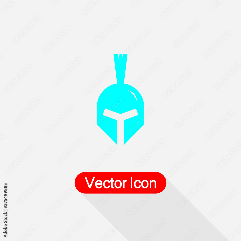 Warrior Helmet Icon Vector Illustration Eps10 Warrior Helmet Icon Vector Illustration Eps10