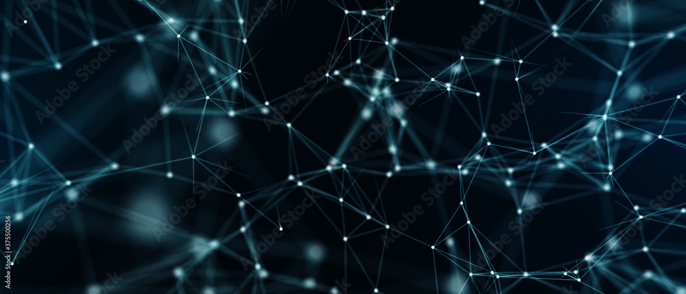 Abstract futuristic - technology with polygonal shapes on dark blue background. Design digital technology concept. 3d illustration. Abstract futuristic - technology with polygonal shapes on dark blue background. Design digital technology concept. 3d illustration.