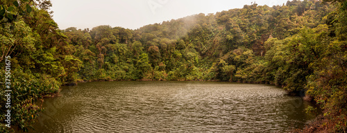 Barva volcano lagoon, Barva National Park, Costa Rica photo